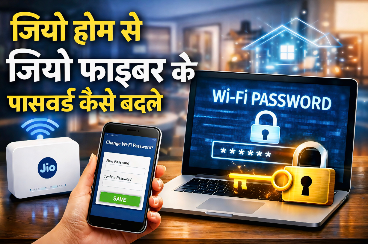 Jio Fiber Password Change Kaise Karen